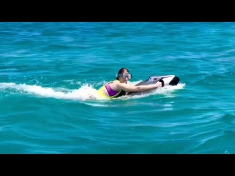 Se déplacer sur l’eau et sous l’eau avec l’agilité d’un dauphin 🐬 Part 2 👧